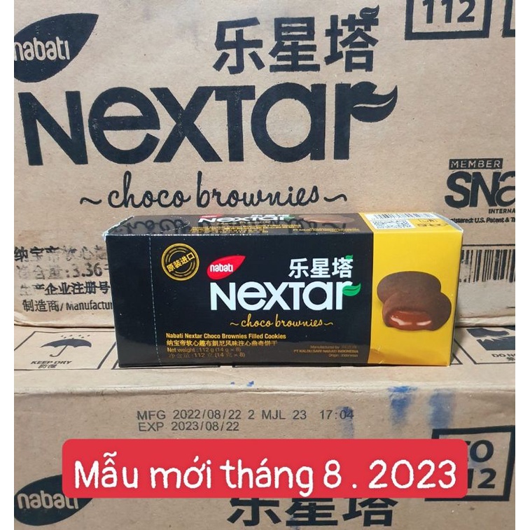 Bánh socola nabati Nextar 112g