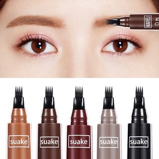 Chì Kẻ Mày Phẩy Sợi 4D Suake Giúp Lông Mày Đậm Và Đẹp