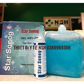 ❤ CAN 5L GEL SIÊU ÂM STAR SONG MÀU XANH - GEL LẠNH TRIỆT LÔNG, SIÊU ÂM DÙNG TRONG CÁC SPA THẨM MỸ VIỆN MÀU XANH 5L