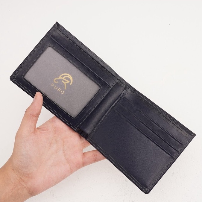 Ví Nam Da Bò Cao Cấp 100% Da Thật Mềm  Full Hộp
