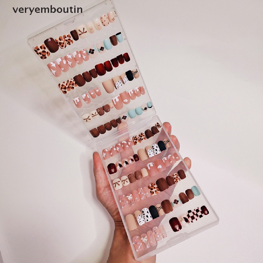 Hộp Trong Suốt Trưng Bày Móng Tay Giả