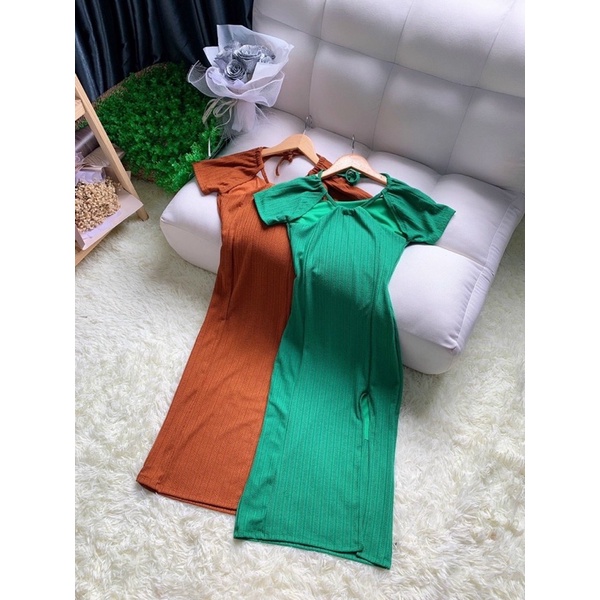 Đầm body nữ phối 2 lớp siêu xinh