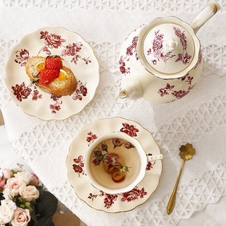Set trà chiều Vintage phong cách châu Âu