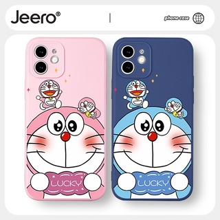 Ốp lưng JEERO hoạt hình cặp đôi dễ thương đẹp độc lạ Cho iPhone 14 13 12 11 Pro Max SE 2020 X XR XS 8 7 ip 6S 6 Plus kute HFF1848
