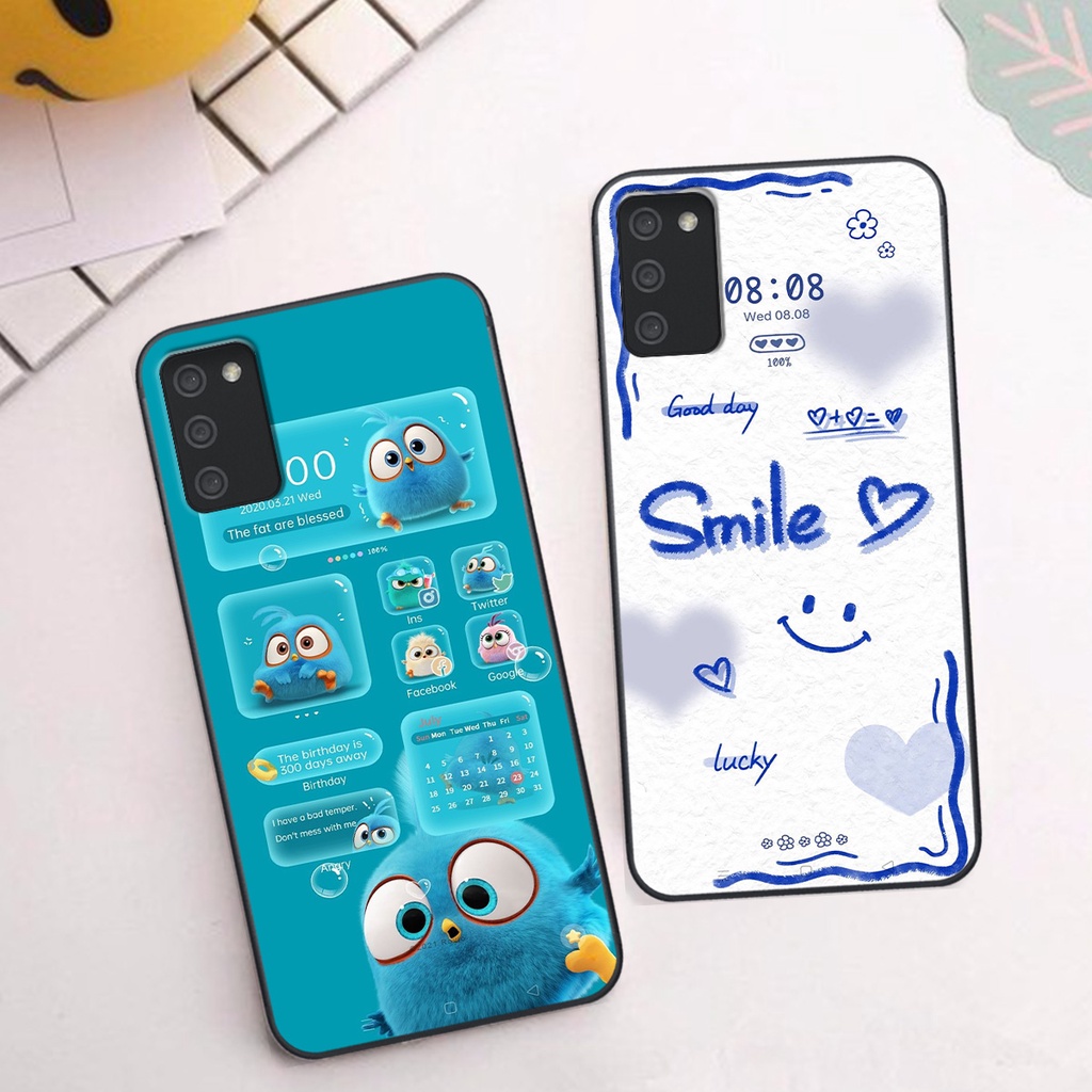 Ốp Samsung A02s / A03s in hình gấu vịt caro nhiều màu sắc ngộ nghĩnh dễ thương