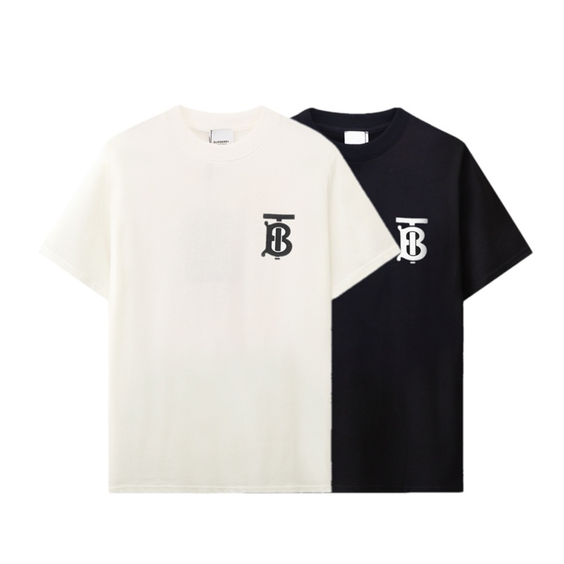 Áo Thun Tay Ngắn Dáng Rộng In Nhãn Hiệu Nhỏ Đơn Giản Thoải Mái Thời Trang Mùa Hè