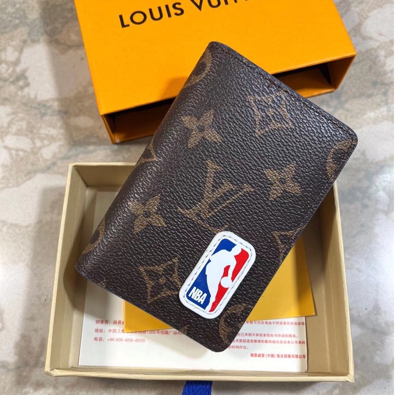Louis vuitton mới túi 60502 100% xác thực LV người đàn ông giữ thẻ với hộp