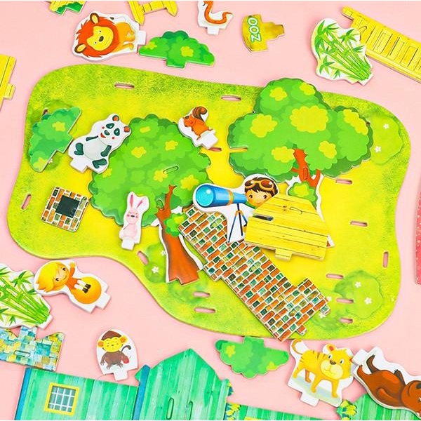 Đồ chơi lắp ghép hình 3D - mẫu siêu đẹp - chọn mẫu