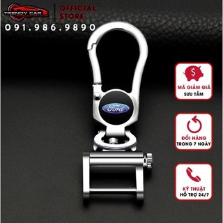 📣 ✌  Móc Chìa Khóa ô tô Ford | Móc chìa khóa tiết Kế Trang Trọng, Tinh Tế, Đẳng Cấp  xoay 360 độ thể thao