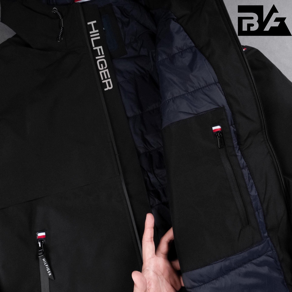Áo khoác nam chống nước Tommy Helfiger, áo đại hàn chất liệu bông ép, hàng chính hãng có Big size - Befendy