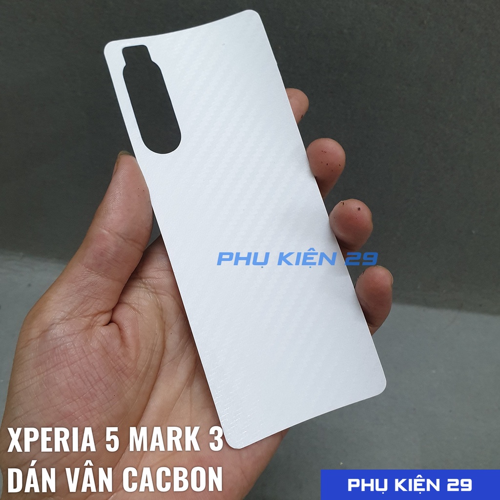 Dán lưng nhám chống xước 3D vân Cacbon