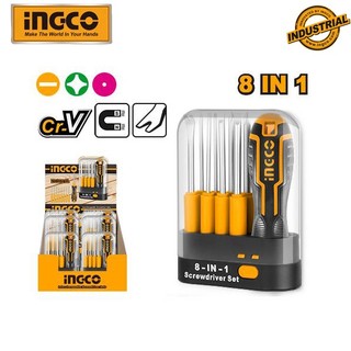 Bộ tua vít đa năng 9 chi tiết ingco akisd0901