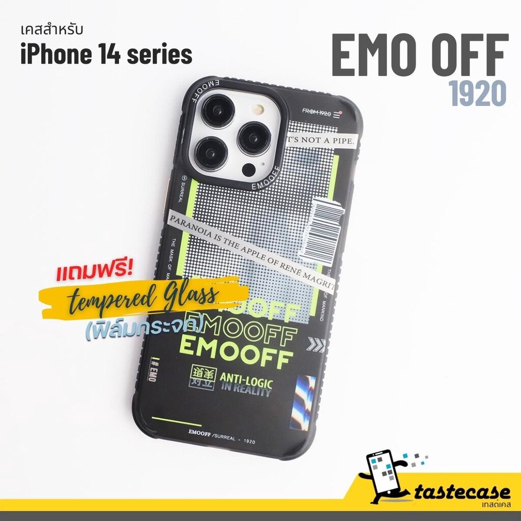 Ốp Lưng Emo Off 1920 series Cho iPhone 14 Pro Max 14 14 Plus Và 14Kính cường lực