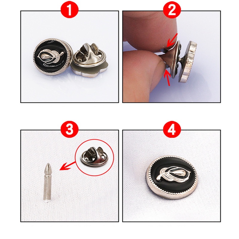 Ghim Cài Áo Mini Hàn Quốc Siêu Đẹp - Phụ Kiện Quần Áo Không Thể Thiếu -Clovershop68