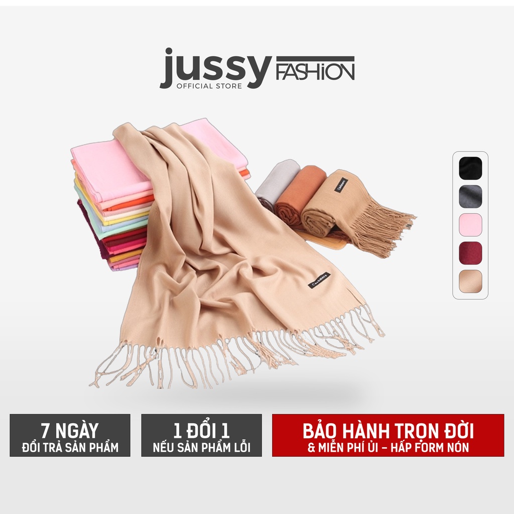 Khăn Quàng Cổ Nữ MC STUDIO Chất Khăn Choàng Cổ Len Cashmere Dày Mịn Nhiều Màu Hot Trend Kích Thước 180x80cm