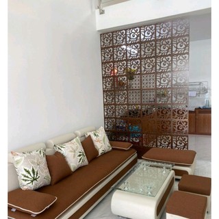 Vách ngăn treo hoa văn trang trí phòng khách kt 29*29 mẫu 1-22