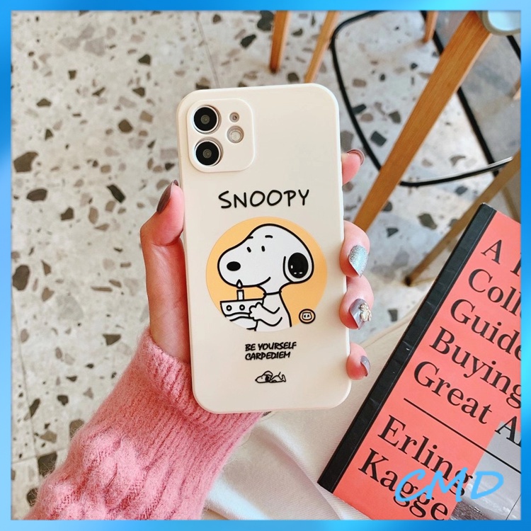 ốp iphone Điện Thoại In Hình snoopy 11 12 13promax 6 6plus 6s 6splus 7 7plus 8 8plus x xs xr xs max plus promax/-923