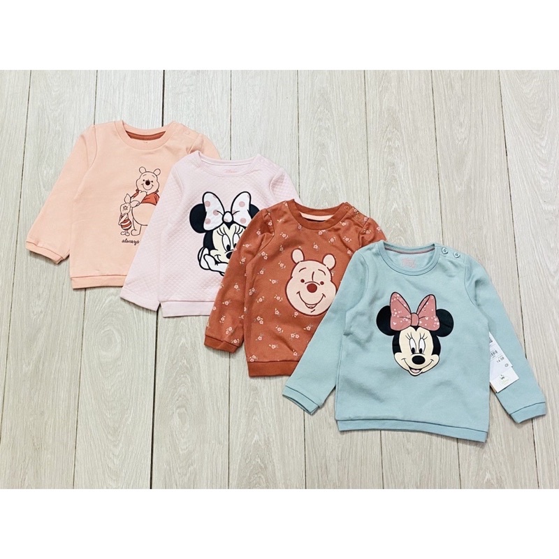 Áo nỉ xuất dư Disney cho bé từ 4-16kg