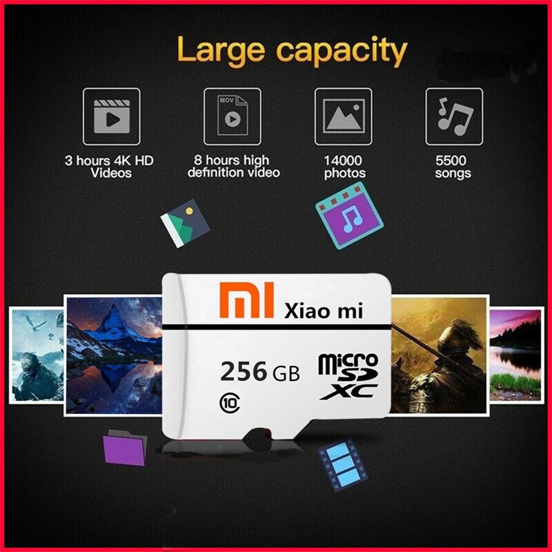 Thẻ Nhớ Xiaomi Micro SD 1TB 512gb 128GB 64GB  256GB  micro sd Thẻ nhớ TF