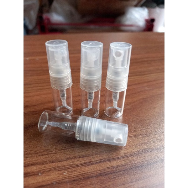 Chai chiết nước hoa thủy tinh 2ml ống chiết mỹ phẩm tinh dầu mini 2ml Lọ chiết nước hoa 2ml dạng xịt