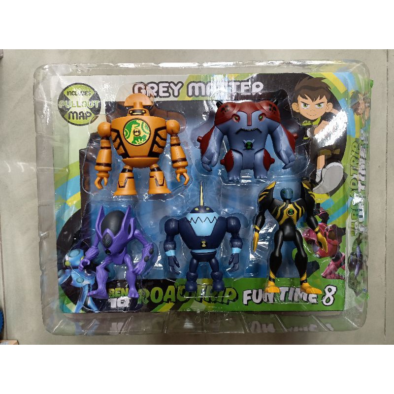 Mô hình 5 nhân vật Siêu nhân BEN 10 - 0854A