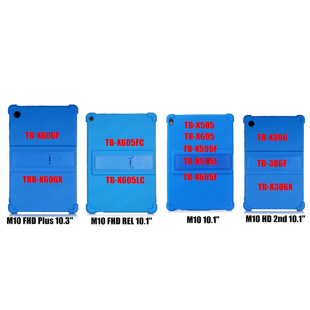 Bao Da Máy Tính Bảng Bằng Silicon Cho Lenovo Tab M10 M8 Plus 3rd 2rd Gen 10.6" 10.3" 10.1" 8"