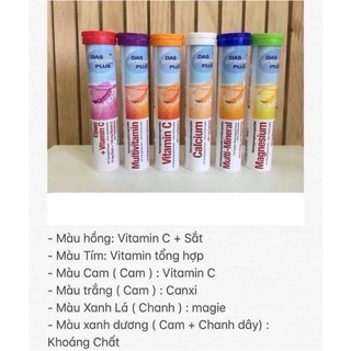 Viên C sủi Đức Mivolis (ống 20 viên)