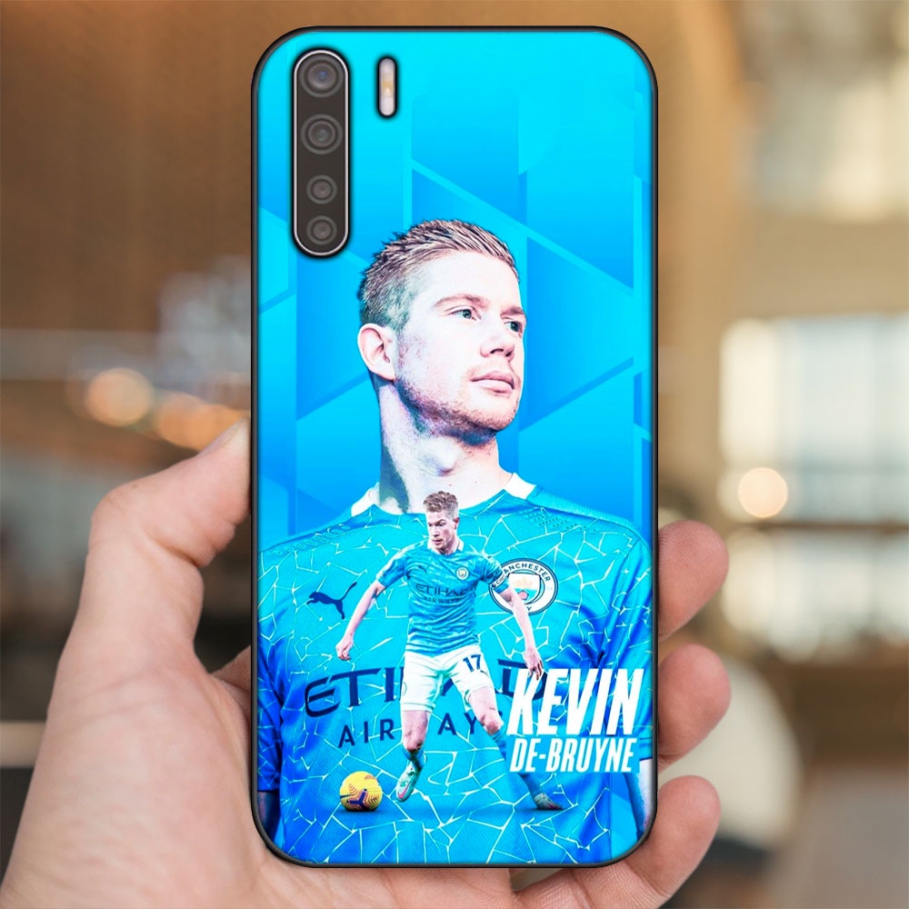 Ốp lưng Oppo A91, Reno 3 viền đen in hình Kevin De Bruyne Manchester City MC