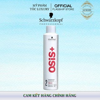 Keo xịt giữ nếp tóc cứng schwarzkopf osis+ 2 freeze 300ml