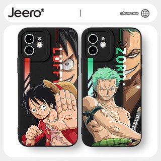 Ốp lưng JEERO hoạt hình dễ thương đẹp ngầu đen Cho iPhone 16 15 14 13 12 11 Pro Max SE 2020 X XR XS 8 7 ip Plus kute HFF1907