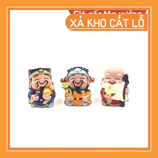 Bộ tượng Phúc Lộc Thỏ nhỏ xinh phong thủy may mắn tài lộc