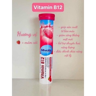 Viên C sủi Đức Mivolis (ống 20 viên)