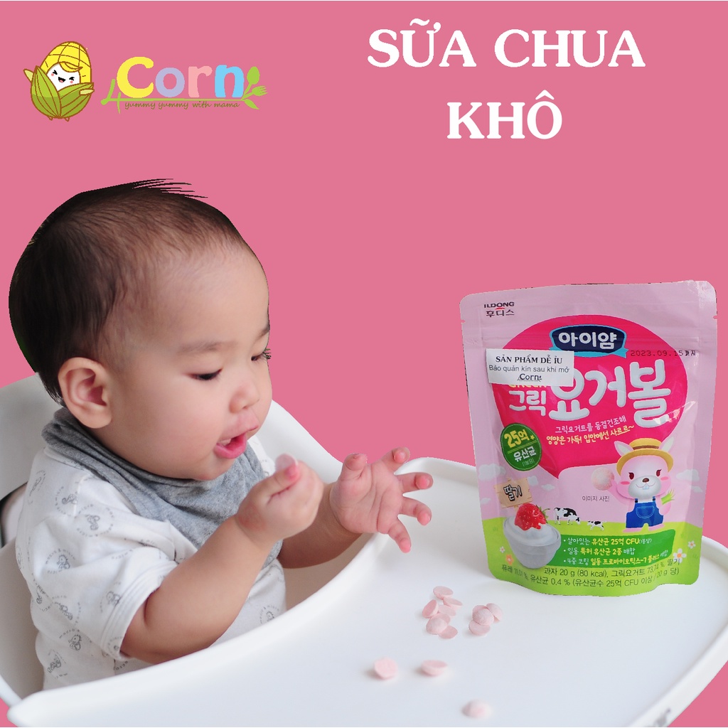 Sữa chua khô Ildong Hàn Quốc - Cho bé 7m+