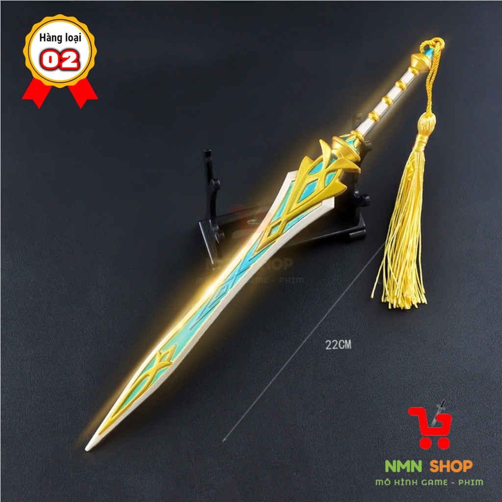 Mô hình game Genshin Impact - Sắc Nước Makhaira 22cm