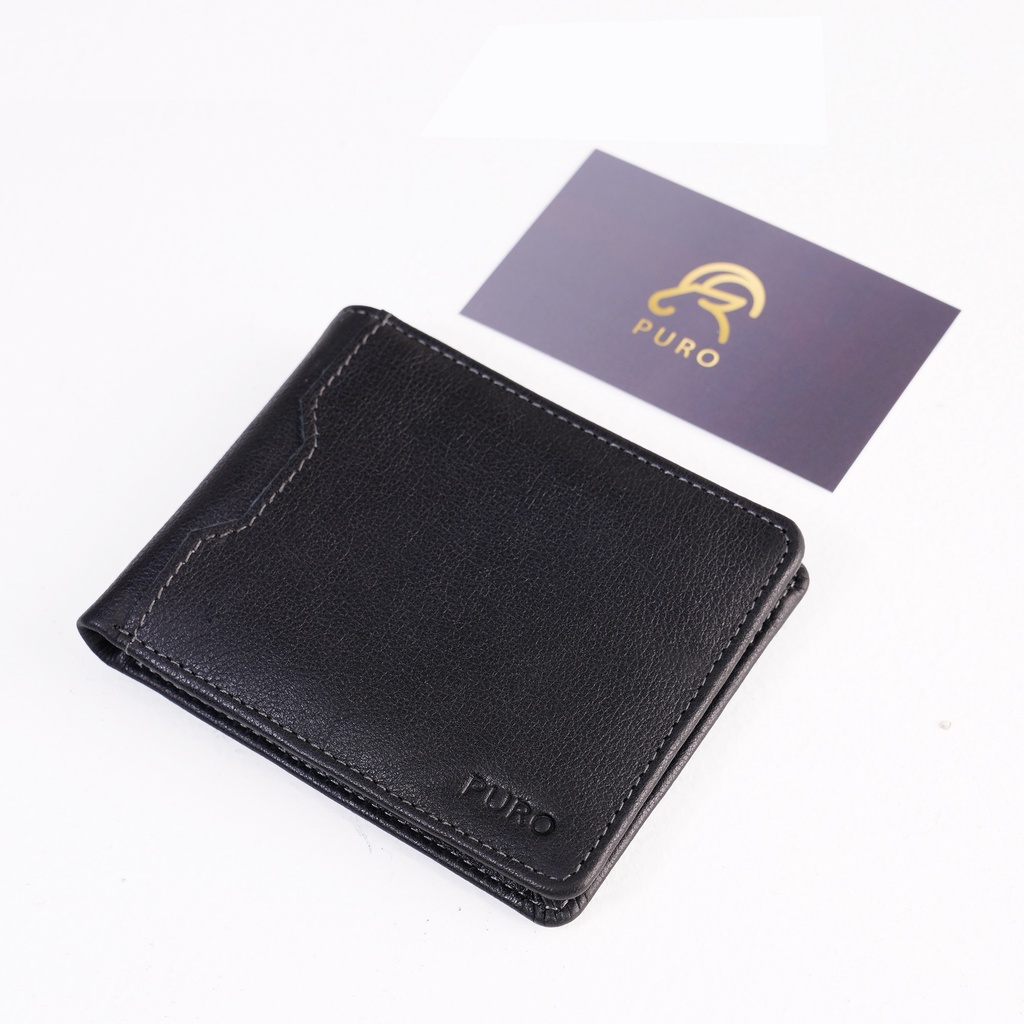 Ví Nam Da Bò Mill Mềm Mịn, Kích Thước Nhỏ Gọn  Full hộp