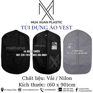 Combo 5 Túi Nilon/Vải đựng áo vest (60x90cm)