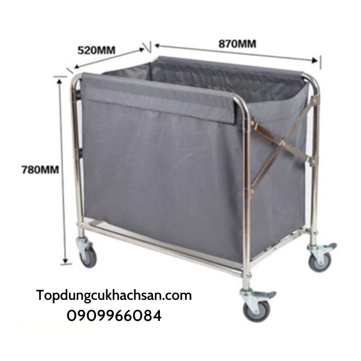 Xe Gom Đồ Bẩn Trong Khách Sạn, Xe Dọn Phòng Khách Sạn