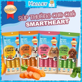 Súp thưởng smartheart creamy cho chó mọi lứa tuổi - halley