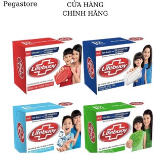 Xà bông cục Lifebuoy Xà phòng tắm thơm Lifebouy 90g xà bông thơm lifeboy đủ mùi