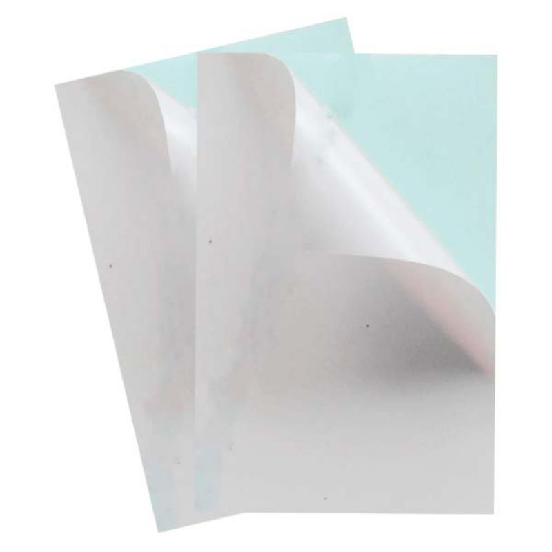 Xấp 100 tờ decal đế xanh A4