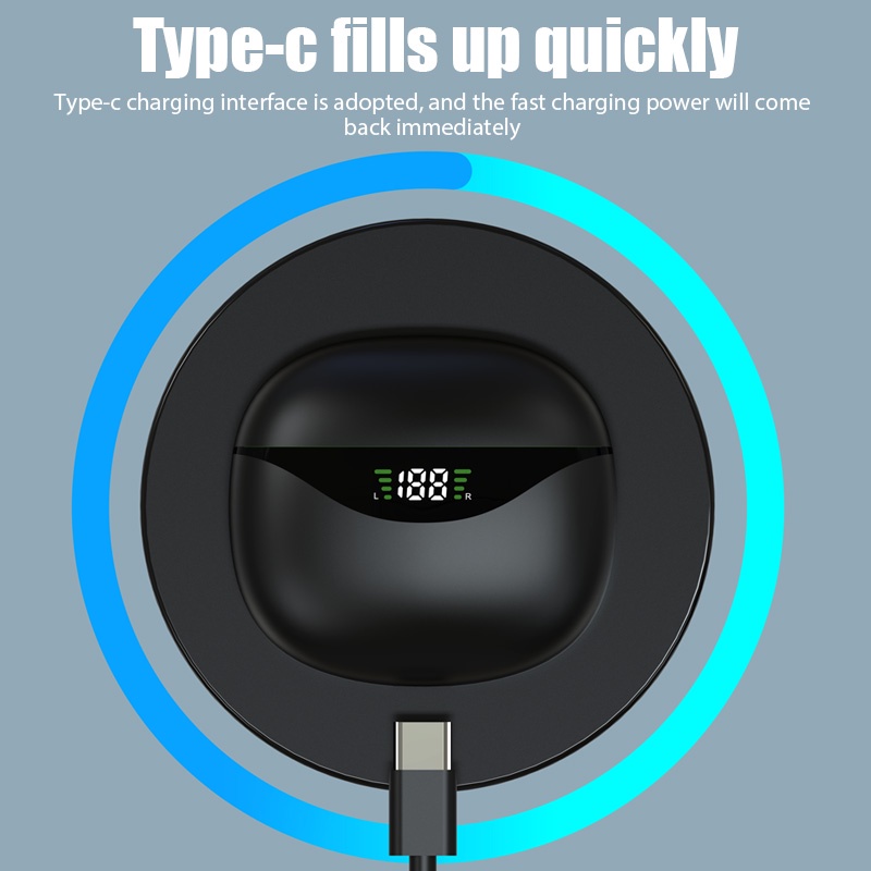 Tai Nghe Bluetooth Không Dây JS121 TWS Kiểu Dáng Thể Thao Thời Trang