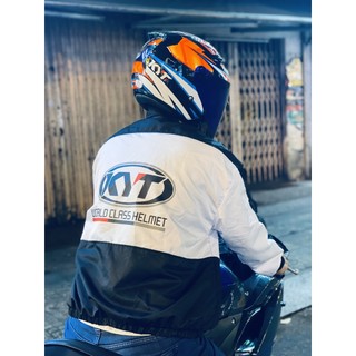 Áo Khoác KYT Trắng Đen