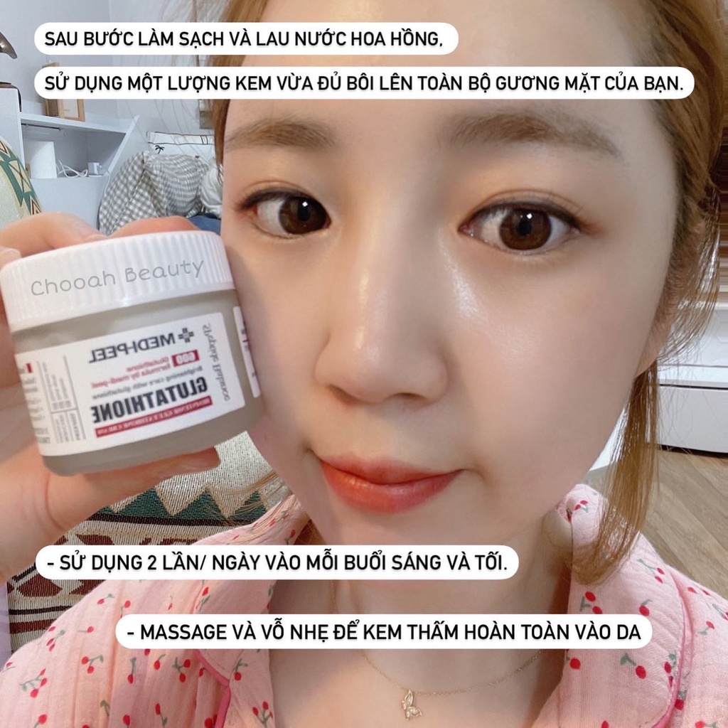 Kem dưỡng trắng da Medipeel Glutathione 50g