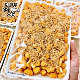 Nui bơ chà bông / nui bơ chà bông phô mai