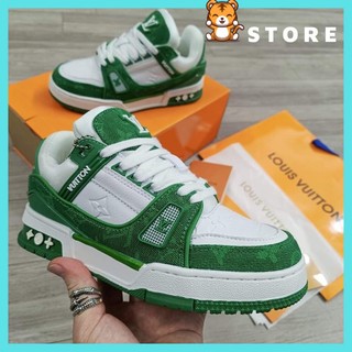  Giày lv Trainer Cao Cấp giày louis vuitton giầy sneaker Thể Thao 4 Màu Trẻ Trung Mẫu Mới nhất full box có bảo hàn 