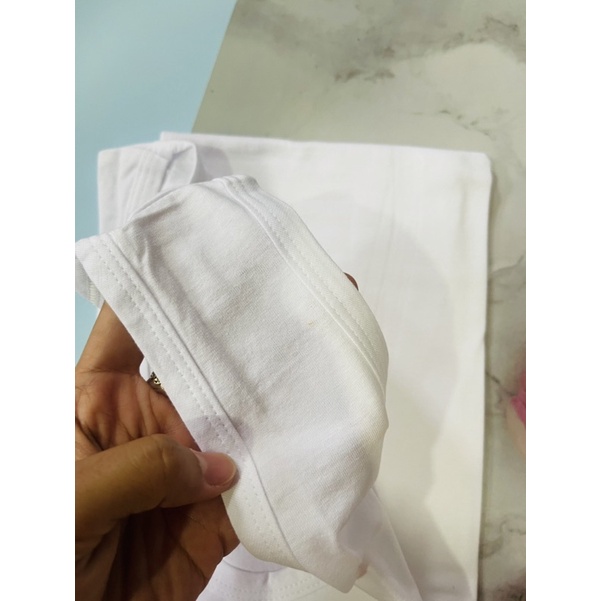 Áo thun trắng mặc lót dành cho nam 100% cotton thương hiệu YuKi loại có tay và không tay màu trắng
