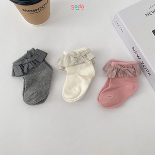 Set tất 03 đôi cho bé cổ bèo tiểu thư