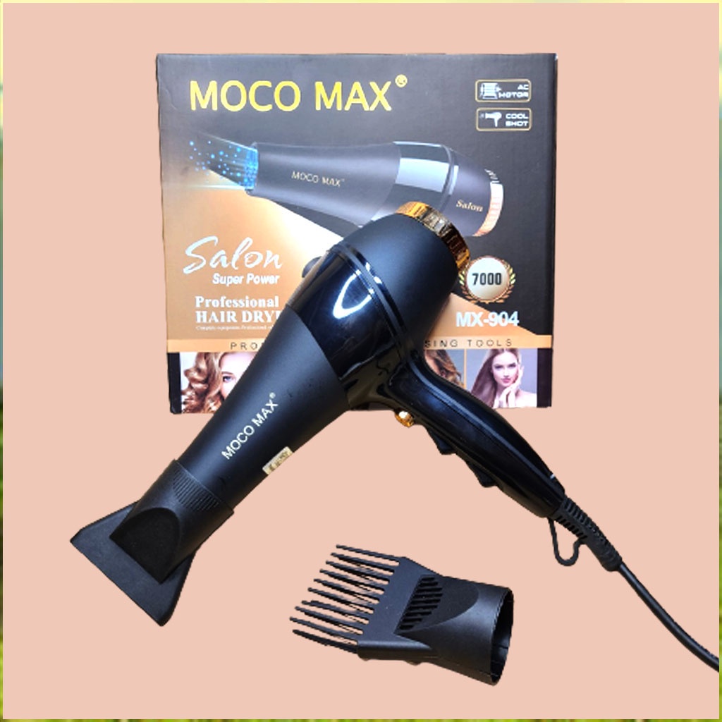 Máy Sấy Tóc Tạo Kiểu Salon Công Suất Lớn 2 Chiều Nóng Lạnh MOCO - Salon Chuyên Dùng