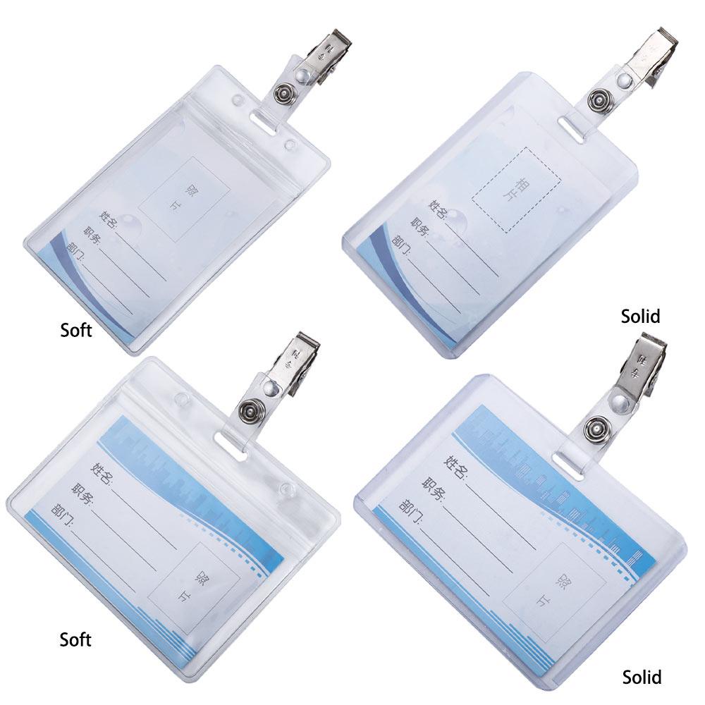 Ivanes Bao Đựng Thẻ id / Thẻ Ngân Hàng / Xe Buýt Bằng Chất Liệu pvc