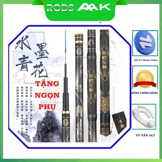 Cần câu đài tầm xanh thế hệ 4 chính hãng 20H chuyên săn hàng câu tay đơn đài câu cá săn hàng trắm chép khủng giá rẻ